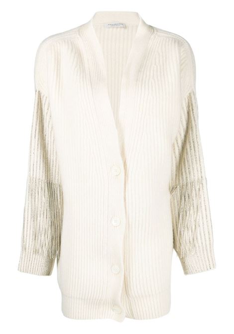Ivory Sequin detail Cardigan Philosophy by Lorenzo Seragini - women